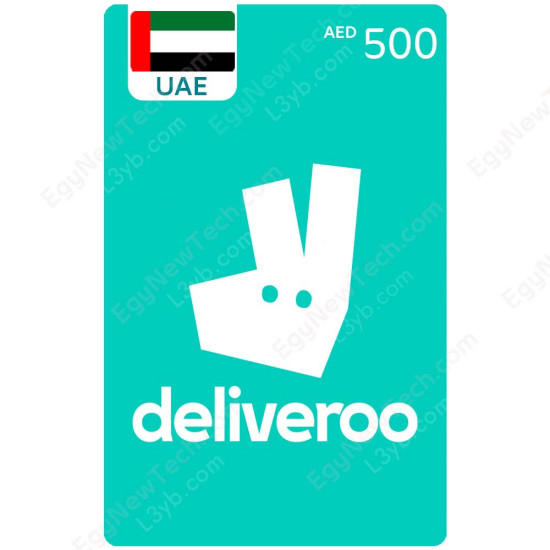 Deliveroo AED500 UAE Deliveroo Gift Card Digital Code UAE Deliveroo